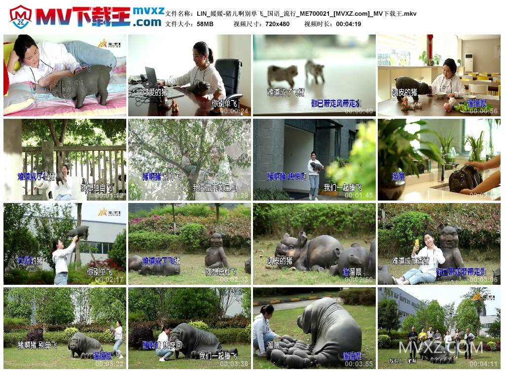 LIN_媛媛-猪儿啊别单飞_国语_流行_ME700021